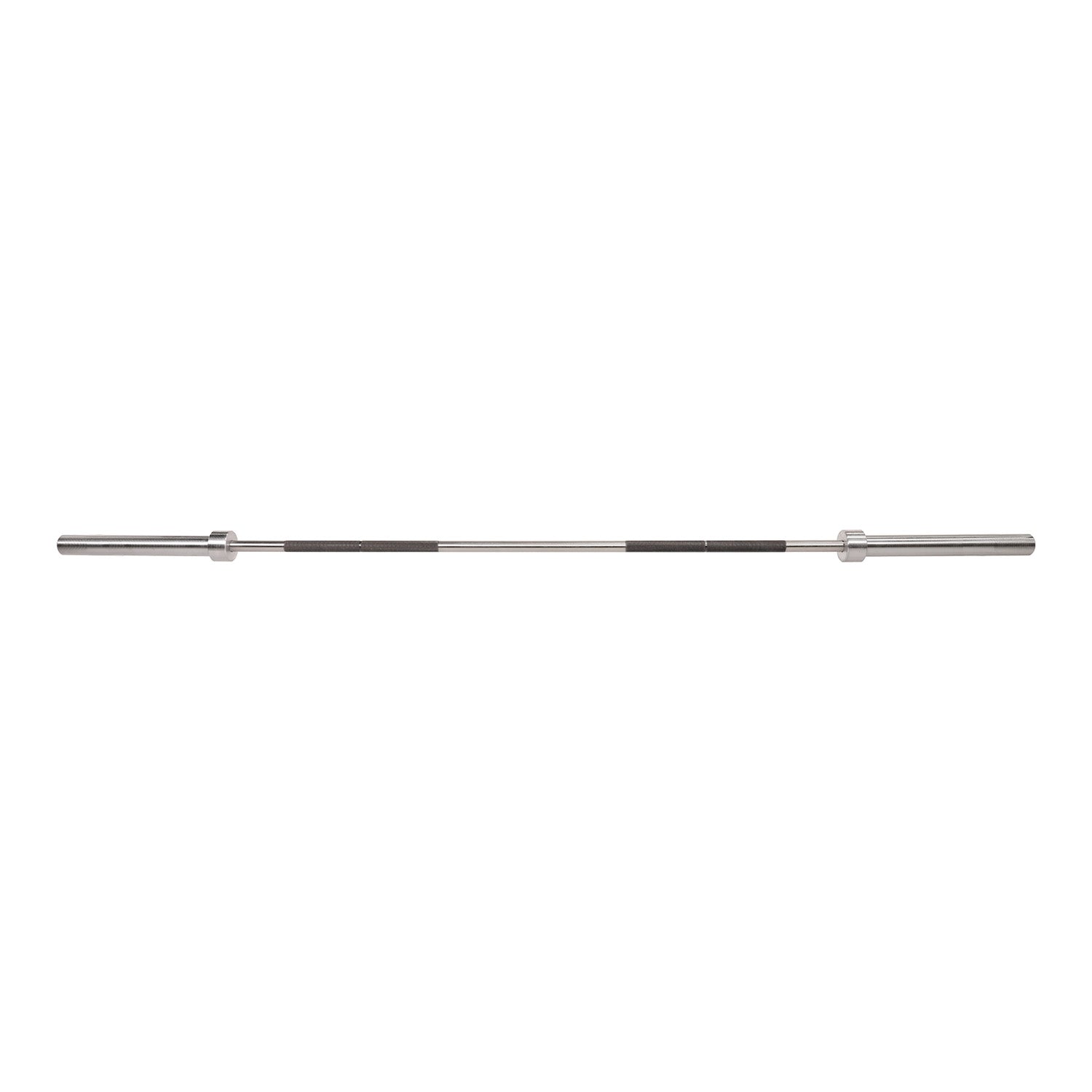 Bare steel online barbell