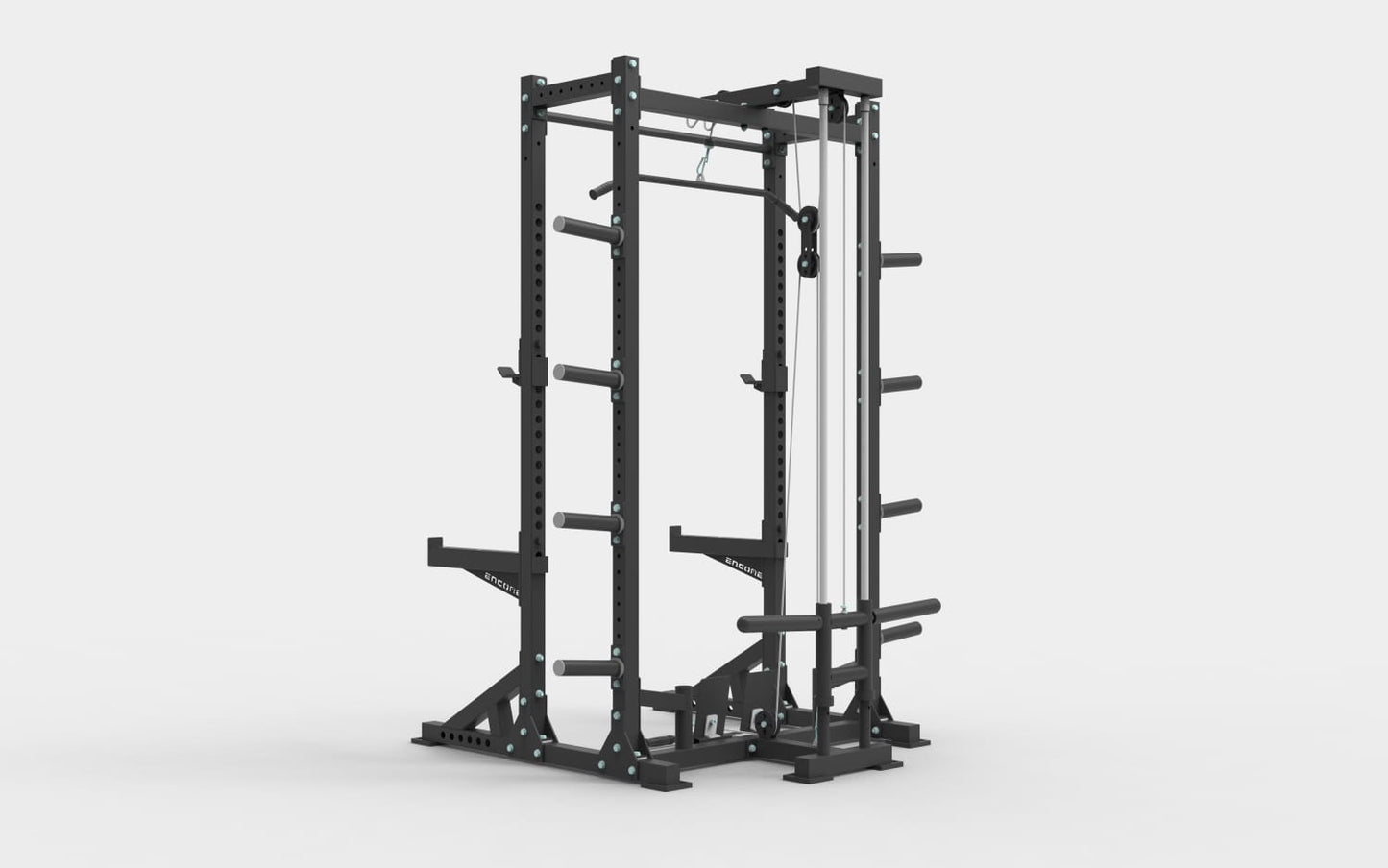 Encore Series Half Rack with Pulley System – Omni Fitness